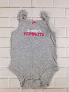 Carters GRAY PRINT Top