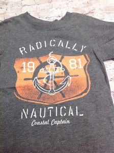 Carters GRAY PRINT anchor Top