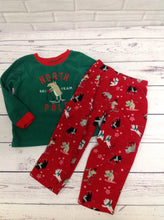 Carters GREEN & RED Christmas Sleepwear