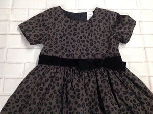 Carters Gray & Black Dress