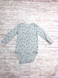 Carters Gray & Black Top