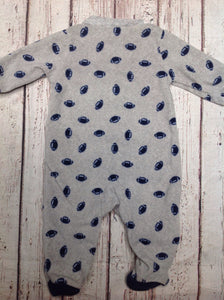 Carters Gray & Blue One Piece