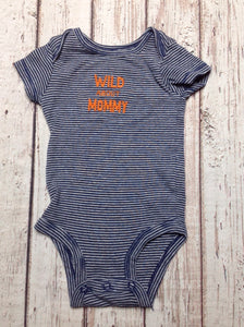 Carters Gray & Blue Onesie