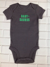 Carters Gray & Green Onesie