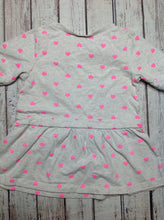 Carters Gray & Pink Top
