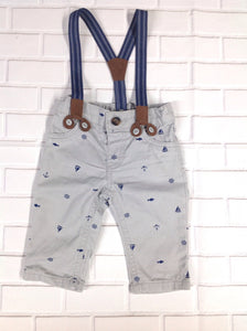 Carters Gray Boats Pants