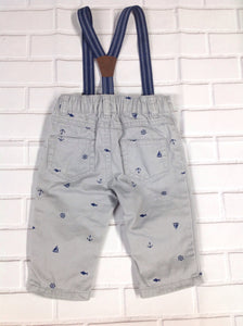 Carters Gray Boats Pants