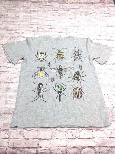 Carters Gray Bugs Top