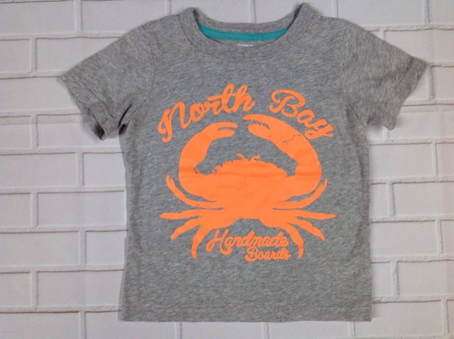 Carters Gray Crab Top