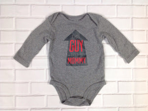 Carters Gray Onesie