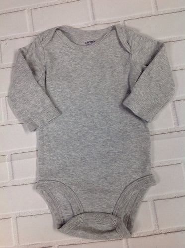 Carters Gray Onesie