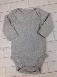 Carters Gray Onesie