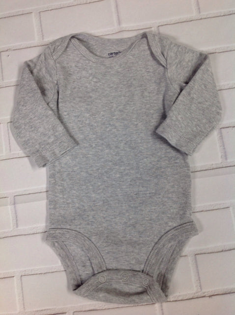 Carters Gray Onesie
