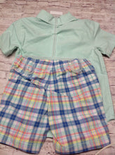 Carters Green & Blue 2 PC Outfit