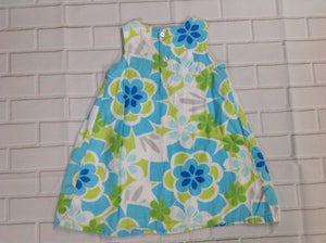 Carters Green & Blue Dress