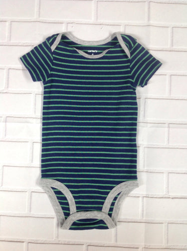 Carters Green & Blue Onesie