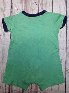 Carters Green & Blue Shortalls