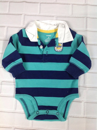 Carters Green & Blue Top