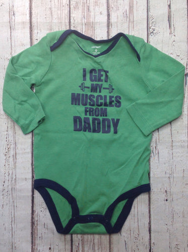 Carters Green & Blue Top