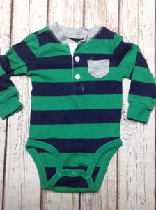 Carters Green & Blue Top