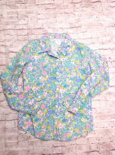 Carters Green & Pink Top