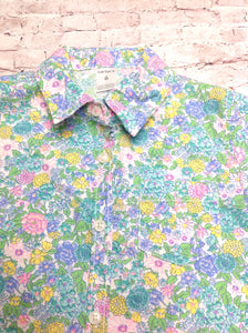 Carters Green & Pink Top