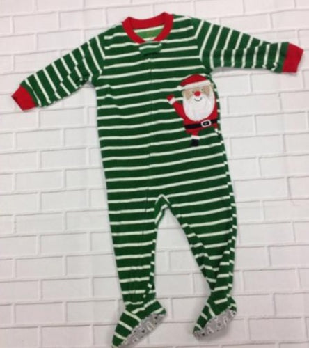 Carters Green & White Sleepwear