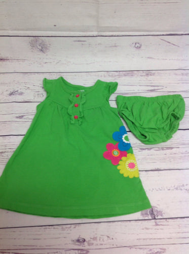 Carters Green Dress