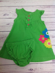 Carters Green Dress