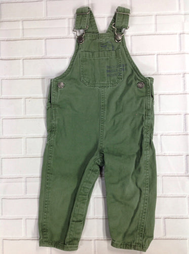 Carters Green Overalls