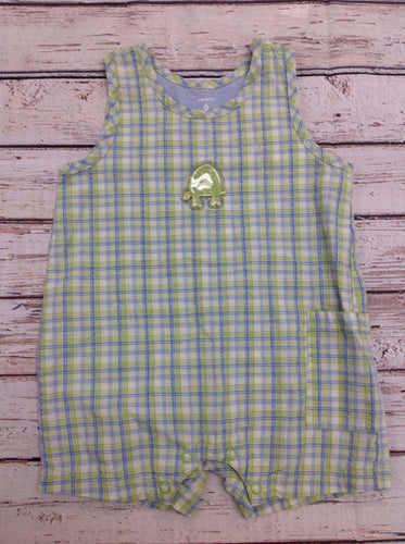 Carters Green Print One Piece
