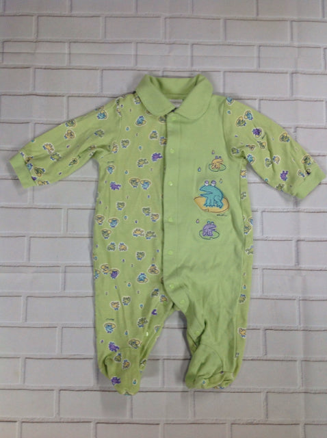 Carters Green Print One Piece