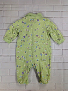 Carters Green Print One Piece