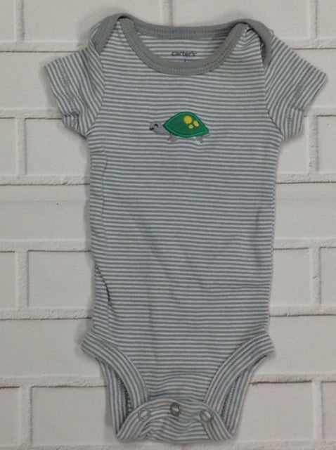 Carters Green Print Onesie