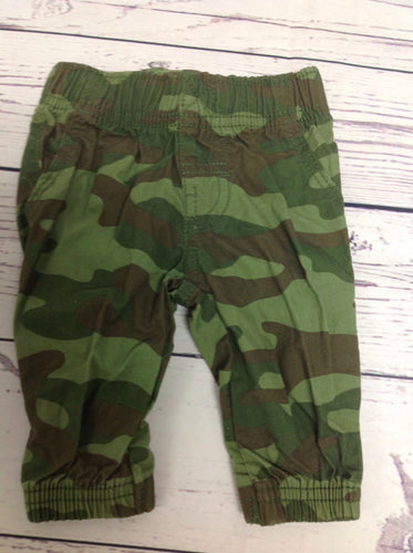 Carters Green Print Pants