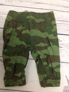 Carters Green Print Pants
