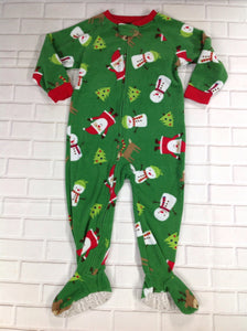 Carters Green Print Sleepwear