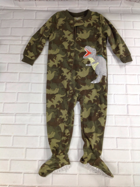 Carters Green Print Sleepwear