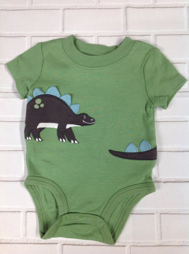 Carters Green Print Top
