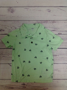 Carters Green Print Top