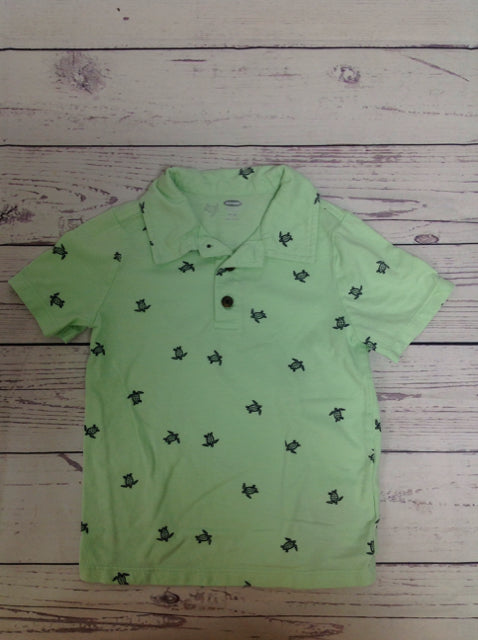 Carters Green Print Top