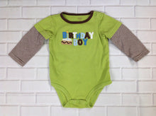 Carters Green Print Top