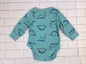 Carters Green Print Top
