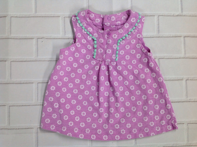Carters LAVENDER & WHITE Top