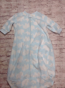 Carters LIGHT BLUE & WHITE Sleep Sack