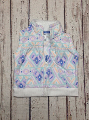 Carters LIGHT GREEN & PINK Top