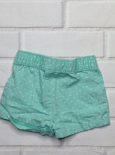Carters LIGHT GREEN & WHITE Shorts