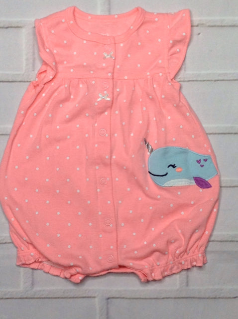 Carters LIGHT ORANGE One Piece