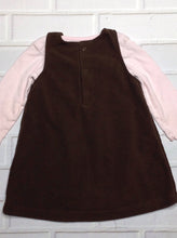 Carters LIGHT PINK & BROWN Dress
