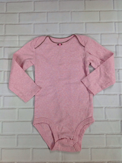 Carters LIGHT PINK & BROWN Onesie